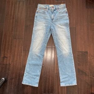 Madewell Slim Demi-boot with Magic Pocket Jeans